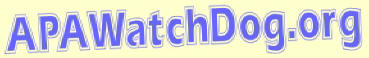 &nbsp;APAWatchDog.org 