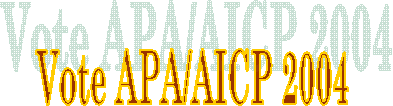 Vote APA 2002